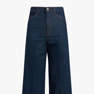 NWOT Favorite Daughter Mischa Shortie Super High Rise Petite Wide Leg Jean